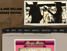 Tablet Screenshot of marteka-n-williamlakebluegrass.com